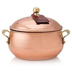 Thymes Simmered Cider Copper Candle Pot