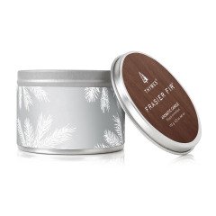 Thymes Frasier Fir Statement Travel Tin Candle