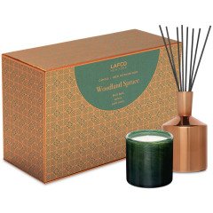 LAFCO -  Woodland Spruce Classic Candle & Diffuser Duo