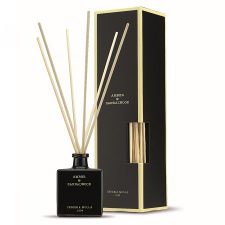 Cereria Molla - Amber & Sandalwood 100ml Diffuser