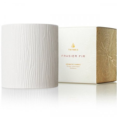 Thymes Frasier Fir Statement Candle- Silver Pine Needle - Main