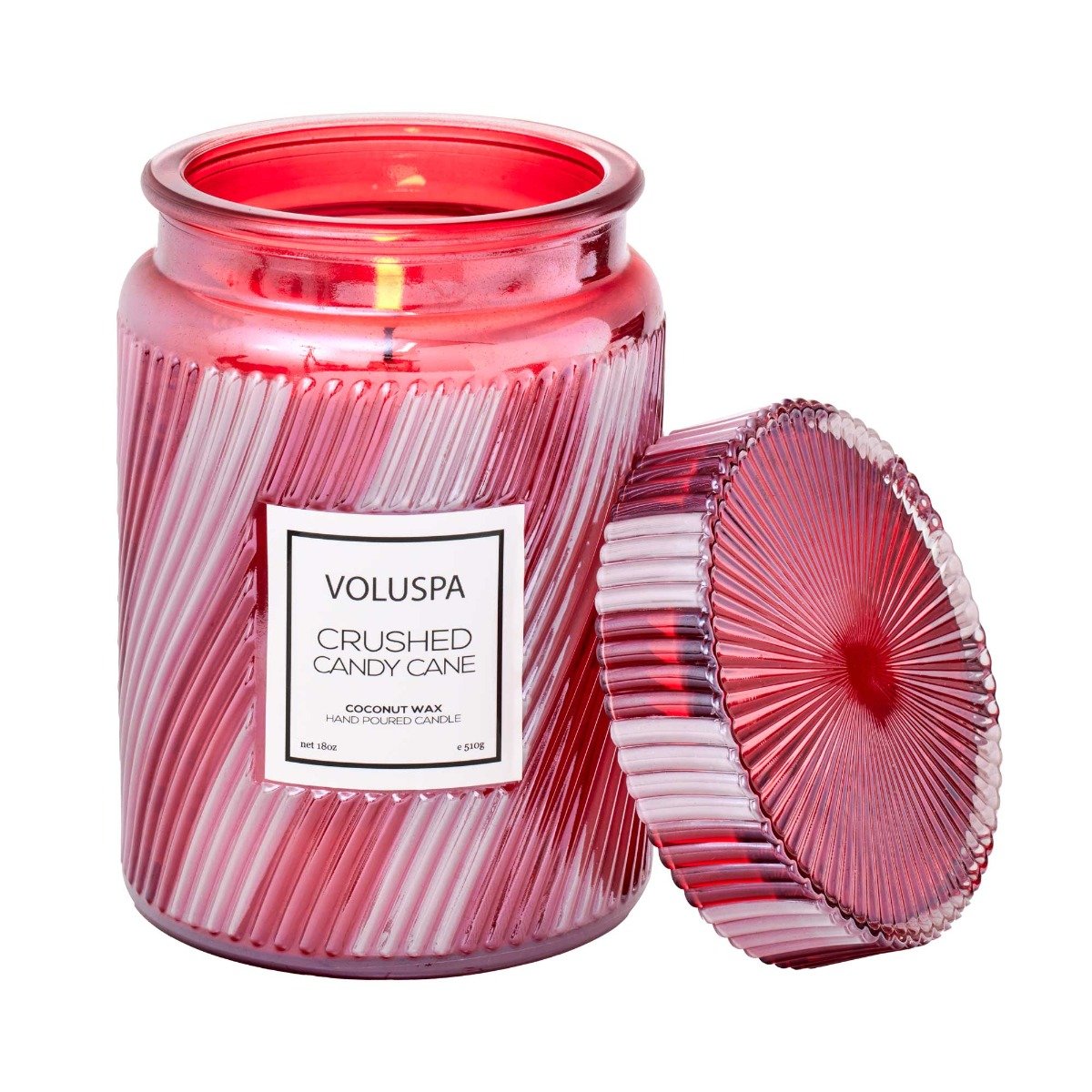 Crushed Candy Cane Candle