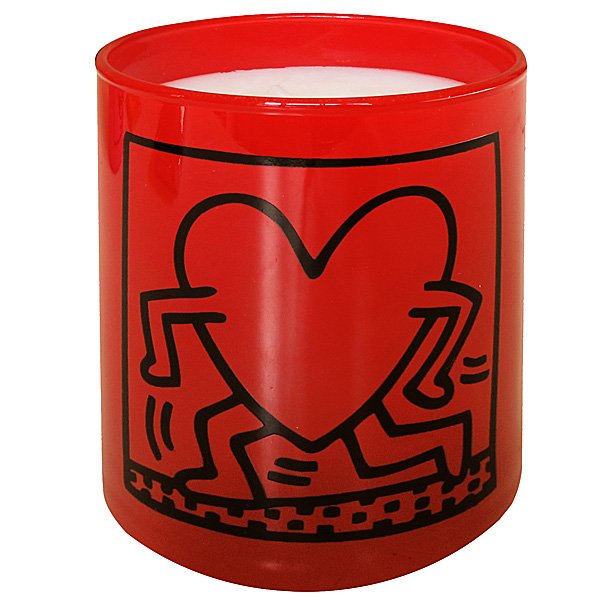 Running Heart Candle