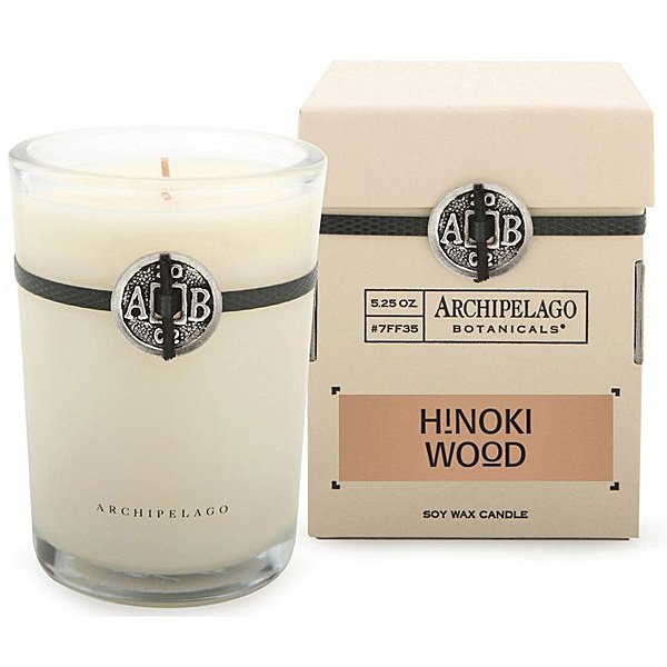 Hinoki Wood Candle