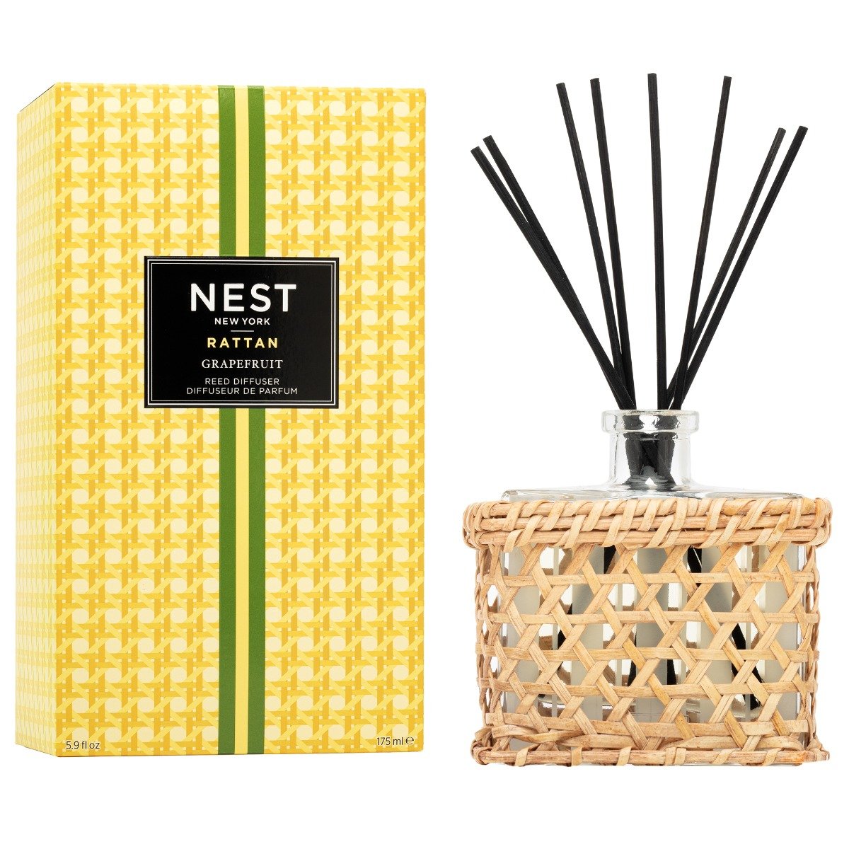 Grapefruit Rattan Diffuser