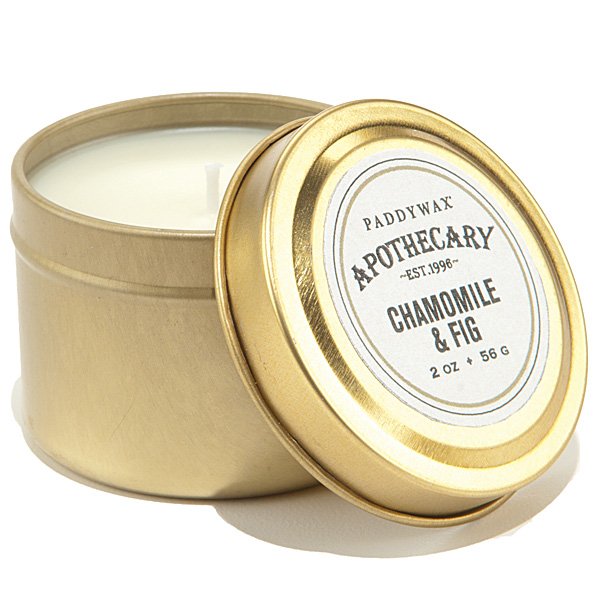 Chamomile & Fig Travel Tin Candle