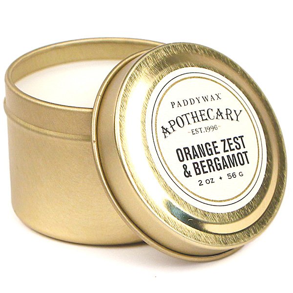 Orange Zest & Bergamot Travel Tin Candle