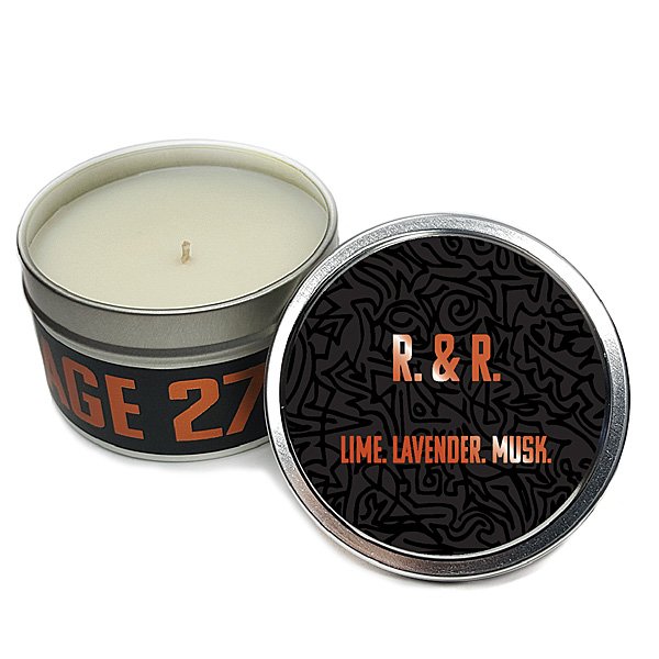 R&R Travel Tin Candle