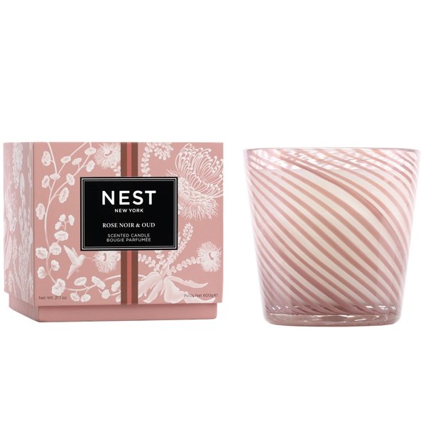Rose Noir & Oud 3 Wick Specialty Candle