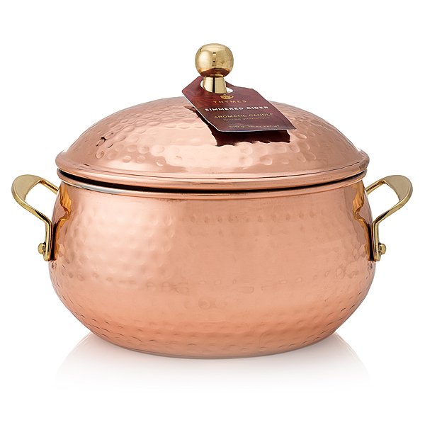Simmered Cider 3 Wick Copper Pot Candle