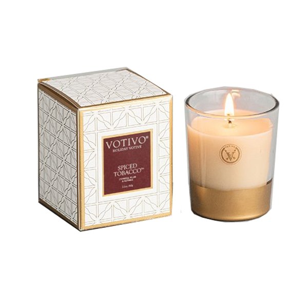 Spiced Tobacco Votive Candle